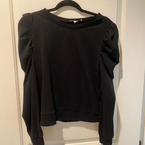 Black Long Sleeve Top